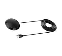 Yardwe 1pezzi Microfono Condensatore Usb Per Registrazione Microfono Da Chip Intelligente Anti-eco Cavo Usb Super Lungo Compatto e Portatile Per Conferenze e Videochiamate