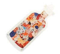 Yardwe 1Set Bottiglie Drift Puzzle con Design Cartoon Decorazione Artigianale per Scrivania Arredamento per Regali Unici