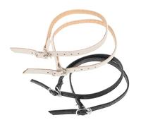 Yardwe 2 Paia Cinturini Staccabili alla Caviglia per Tacchi Alti da Donna Lacci Elastici Antiscivolo per Scarpe Tacchi Estensori Regolabili per Scarpe Eleganti Bianchi e Neri