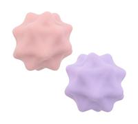 Yardwe 2 palline da massaggio appuntite: strumento per l'allenamento 'arco plantare, pallina per la terapia dei trigger point, massaggiatore per agopuntura yoga per il sollievo muscolare,