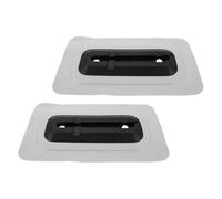 Yardwe 2 Pezzi Base Pinna Centrale per Paddleboard da 9 Pollici in PVC | Ridotto, Controllo Migliorato e Fissaggio Sicuro, Scambio Rapido della Pinna, per Allenamento e Gara in Acque Interne