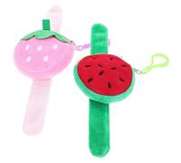 Yardwe 2 Pezzi Cinturino da polso ad anello pop per avvolto gruppo musicale ragazzo bracciali braccialetti di di compleanno fascette da polso a scatto cotone pp