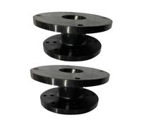 Yardwe 2 pezzi Kit Adattatori per Altoparlanti Auto in Plastica Resistente Distanziatori per Casse Acustiche Veicolari Accessori Audio Professionali e Pratici