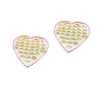 Yardwe 2 Set Costume con Pattern Accessorio per Studenti Confezione con Scatola per Feste e Giochi Ruolo