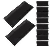 Yardwe 20 Pezzi Protezione Catena Bici Chain Guard in Neoprene Chiusura Hook And Loop, Nero, per Mountain Bike e Bici, per Proteggere Telaio Dall'usura Durante Viaggi e Outdoor