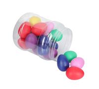 Yardwe 20pezzi Uova Musicali Colorate Strumenti Percussivi Educativi Per Giocattoli Didattici Per Sviluppo Ritmico e Coordinazione Per e