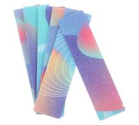 Yardwe 24pezzi Strisce Sensoriali Adesive Decorative Strisce Pressione Per Ridurre Lo Stress Strumenti Di Riduzione Per Adulti Adesive Antistress Per Scrivania e Custodie Telefoniche