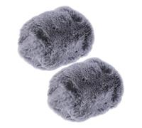Yardwe 2pezzi Copertura in Peluche Per Microfono Copertura Protettiva Antivento Filtro Per Microfono Protezione Da Polvere e Rumori Facile Da Installare e Sostituire