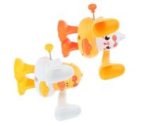 Yardwe 2pezzi Pollo Carica Giocattolo Animale Anatra Che Rotola Figura Molla Senza Batterie Giocattolo d Acqua per Vasca da Bagno per Ragazzo Ragazza e Feste