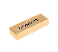 Yardwe 2Sets Domino Legno Nero Giocattoli Educativi Impilabili per Giochi da Tavolo Creativi per Sviluppo Della Volontà