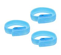 Yardwe 3 Bracciale LED Ricaricabile USB Luminoso e Lampeggiante Polsiera Fluorescente per Corsa e Concerti Materiale Ecologico e Sicuro