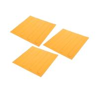 Yardwe 3 pezzi Mattoni Tattili Antiscivolo PVC per Pavimentazione Cieca Resistenti alle Intemperie e Usura Segnaletica Tattile Sicura per Marciapiedi e Percorsi Pedonali per Ipovedenti