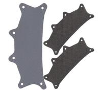 Yardwe 3 Pezzi Protezioni Interni per Casco in Mesh Nero, Gestione Dell’umidità e Riutilizzabili, Cuscinetti Assorbenti per Sudore per Casco da Lavoro e Saldatura