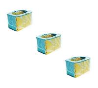 Yardwe 3 Vasino Portatile per Wc Plastica Durevole Adatto per Auto e Outdoor Comodo e All Uso per Anni