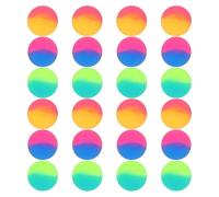 Yardwe 30 palline rimbalzanti: palline rimbalzanti elastiche in gomma per premi per macchinette di gomme da masticare, sacchetti per feste, premi per l'aula scolastica, per giochi