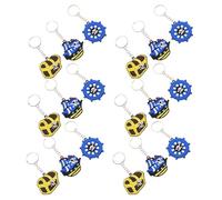 Yardwe 30 Portachiavi Pirata Morbido PVC Ciondoli e per Accessori per e Borse Gadget Compleanno Classe