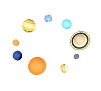 Yardwe 3D del Solare per Educativo in Gomma Pianeti per Insegnamento Geografia e dei Corpi Set Didattico per e Laboratori