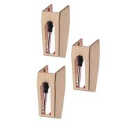 Yardwe 3pezzi Puntine Di Ricambio Per Giradischi Puntine Per Giradischi in Vinile Realizzate in Gemme Rosse Alluminio e Plastica Compatibili Sostituzione Facile e Rapida