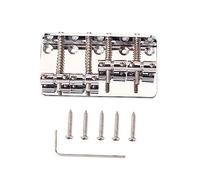 Yardwe 4 Corde Mini basso ponte basso Argento
