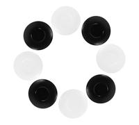 Yardwe 4 Paia scatola degli scacchi fornitura di scacchi porta pietre degli scacchi custodia vai a giocare contenitore di stoccaggio vai al barattolo del gioco plastica