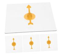 Yardwe 4 Pezzi gioco di matematica rispondere ai cicalini dell'aula gioco di festa giocattolo in classe giocattolo di matematica tavole giocattoli frecce di gioco plastica