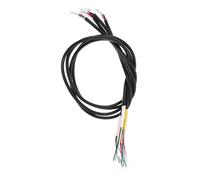 Yardwe 4 Pezzi Kit Cavi Schermati Fili per Pickup Chitarra Elettrica e Basso Cablaggio Riparazione Componenti Chitarra Cavi Connessione Strumento e Patch Cable per Performance Live e