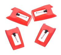 Yardwe 4 Pezzi Stilo Giocatore Ago Aghi Fonografo Sostituzione Diamante Giradischi Vinile Documentazione Negolo Dei Giocatori Di Record Stylus Alluminio