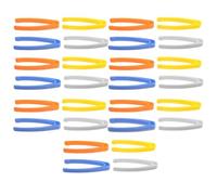 Yardwe 40 pezzi di pinzette per bambini: pinzette in plastica, giocattoli per abilità motorie, giocattoli educativi per ragazzi e ragazze, esplorazione della natura, conteggio e ordinamento