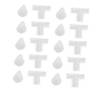 Yardwe 40pezzi Angolari Per Mobili Per Ragazzo Ragazza Ragazza Per Bordi Morbidi Goccia Per Cassettiere e Armadietti Adesivo Installazione Attrezzi