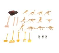Yardwe 48 Giocattoli Educativi Dinosaur Skeleton Kit Interattivo per Sviluppare Creatività e Coordinazione per Decorazioni Tema Dinosaur e Feste Compleanno