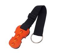 Yardwe 4fori Fermo per Puntale per Violoncello Supporto per Puntale in Legno Base Antiscivolo per Protezione del Pavimento Cinghia Regolabile