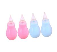 Yardwe 4pezzi Aspiratore Nasale Per Ragazzo Ragazza Ragazza Beccuccio in Silicone Rimozione Del e Sollievo Dalla Congestione Nasale Di Rosa e Blu