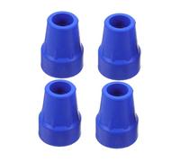 Yardwe 4pezzi Gommini in Gomma per Bastoni da Passeggio Basi Antiscivolo Punte per Bastoni da Passeggio Cuscinetti per Piedi delle Stampelle Adatte per Trekking