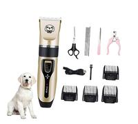 Yardwe 4pezzi Macchina Tagliacapelli Elettrica Per Cane Tostatrice Per Animali Domestici Tagliapelo Per Cani Forbici Di Plastica Senza Rumore e Sicura
