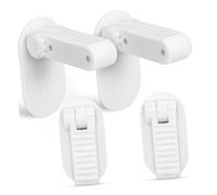 Yardwe 4pezzi Serrature Per Leve Porte Di Ragazzo Ragazza Bloccaggi Maniglia Porta in Montaggio Adesivo Semplice Design Discreto e Moderno Per Proteggere Stanze e Prevenire Uscite Non