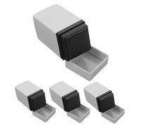 Yardwe 4pezzi Timbro per Accordi Portatile Set per Chitarra e Ukulele Strumento di Apprendimento Leggero e Facile da Usare per Principianti e Musicisti