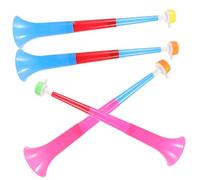 Yardwe 4pezzi Tromba Portatile Per Corno Per Ragazzo Per Feste Compleanno Gite in Campeggio Partite Calcio Ecc Realizzato Materiali Sicuro e Affidabile Per Ragazzo