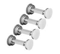 Yardwe 4sets Stabilizzatori Regolabili Per Testiera Strumenti Anti-shake Per Letti e Armadi Facile Installazione e Protezione Delle Pareti Per Uso Domestico e Alberghiero