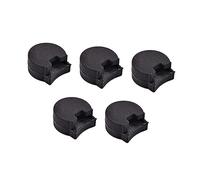 Yardwe 5 Pezzi trascinamento delle Musicale polpastrello per clarinetto portatile portatili pad accessori per le del clarinetto cuscino poggia pollice plastica Black