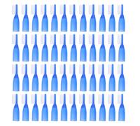 Yardwe 50 spazzolini da denti mini - Spazzolini da dito con setole morbide per la sicurezza dei detenuti - Pulizia delicata dei denti - Spazzolino da viaggio per il campeggio