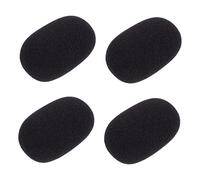 Yardwe 5pezzi Coperture Protettive Per Microfono Accessori Per Microfono Collo D'oca Protezioni in Schiuma Coperture Antipolvere Per Conferenze e Interviste Giornalistiche