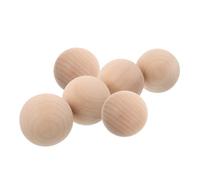 Yardwe 6 di Palline da Gioco in Legno per Kit di Palline da Croquet per Pittura da Gioco per All'Aperto da Croquet in Legno da per