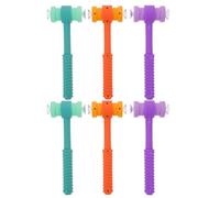 Yardwe 6 Giocattoli con Martello a Ventosa per Bambini - Giocattolo per l'apprendimento precoce e l'addestramento alla Reazione per Bambini - Mazza martellante Multifunzione per Feste di