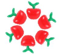 Yardwe 6 Pezzi Palloncino Gonfiabile a Forma in Pvc, Riutilizzabile per | Base Robusta Anti-crollo, Montaggio Facile e Salvaspazio, Strumenti Forniti per Eventi e Aula