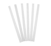 Yardwe 6 Pezzi Set di carta vetrata per chitarra fret passatempo Sabbia grinta lavoro Bene materiali lucidanti Kit per la pulizia della chitarra kit lucidatura tasti bianca