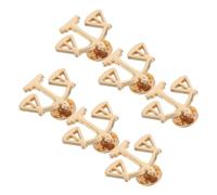 Yardwe 6 Pezzi Spilla Metallo Bilancia Giustizia per Uomo Spille da Uomo per Abito Accessori per Giacca e Camicia Brooch Lapel Pin Ispirazionale per Avvocati e Giudici per Festa e