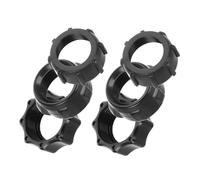 Yardwe 6 Pezzi Supporto Auto con Dado Avvitabile per Montaggio Wireless Anelli Adattatori Giunto Sferico Regolabile per Porta Telefono e Caricatore Smartphone