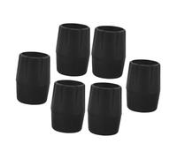 Yardwe 6 Pezzi Tappo Per Supporto Per Chitarra Stand Per Chitarra Supporto Per Chitarra Elettrica Caps Piede Riposo Pastiglie Coperture La Chitarra Copertina Gomma Da Cancellare Nero