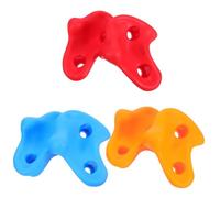 Yardwe 6 Prese Arrampicata Colorate per Supporti Parete Indoor e Outdoor in PP Rinforzato Facili da Installare e Manutenere per Pareti da e Parchi