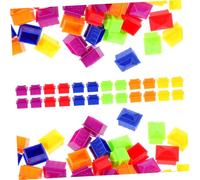 Yardwe 60 Pezzi House casa accessori per giochi da tavolo oggetti di scena per giochi da tavolo House Board Game scacchi per Board di accessori per giochi plastica
